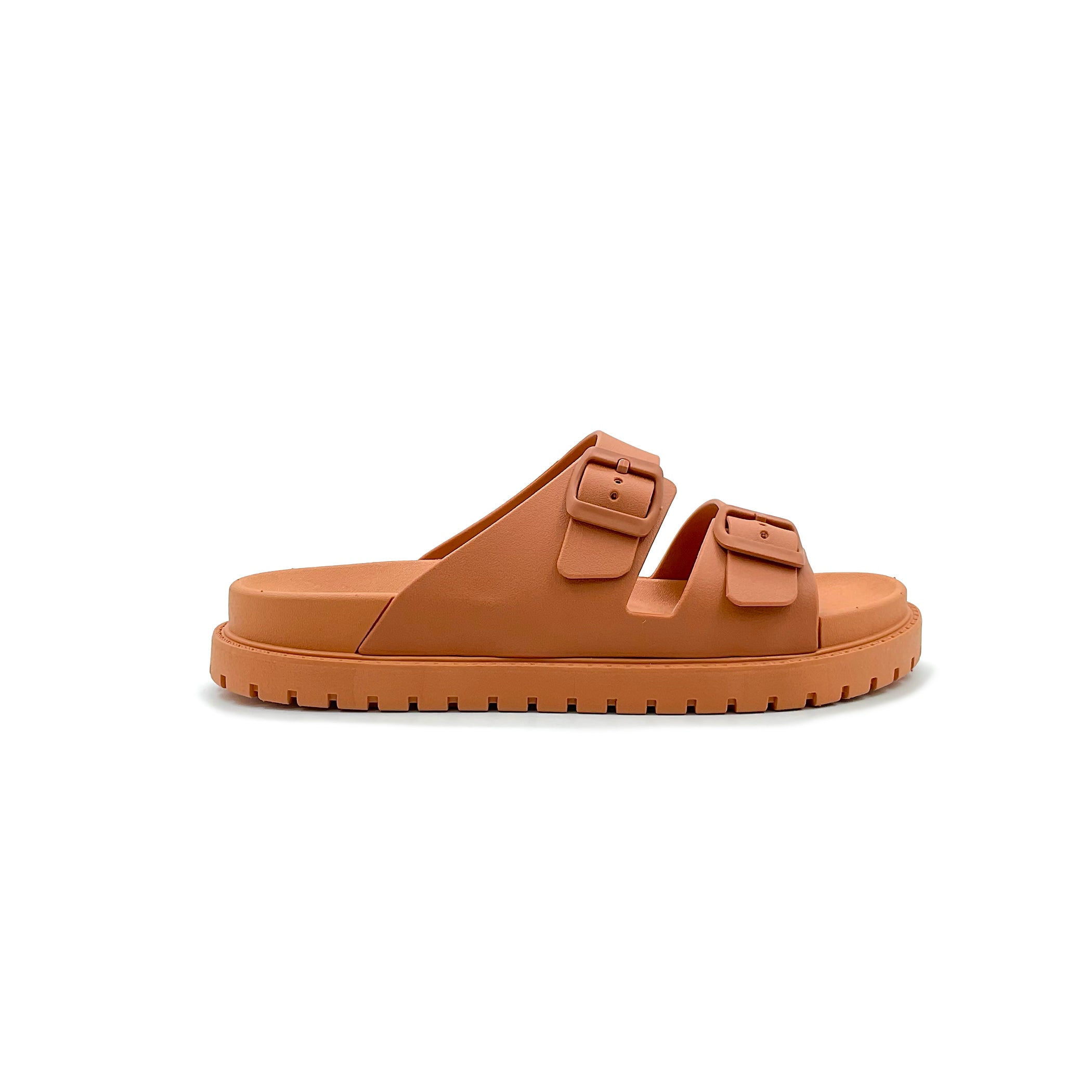 Aviv - Vegan Leather Sandal | Brown – Jerusalem Sandals